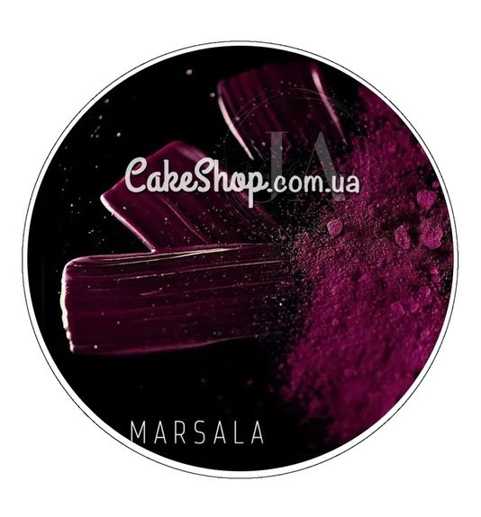 ⋗ Краситель сухой жирорастворимый Latarte Marsala, 30 мл купить в Украине ➛ CakeShop.com.ua, фото