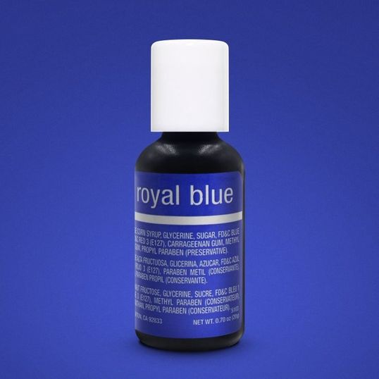 ⋗ Гелевый краситель Chefmaster Liqua-Gel Royal Blue (Королевский синий) купить в Украине ➛ CakeShop.com.ua, фото
