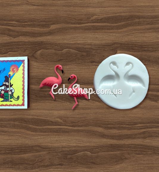 ⋗ Силиконовый молд Фламинго 2 купить в Украине ➛ CakeShop.com.ua, фото