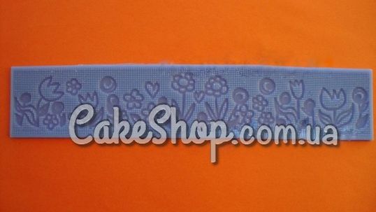 ⋗ Силиконовый коврик для айсинга Цветы орнамент 1 купить в Украине ➛ CakeShop.com.ua, фото