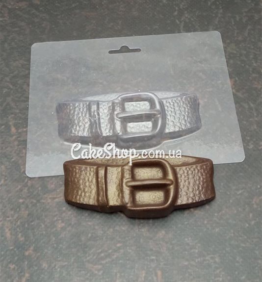 ⋗ Пластикова форма для шоколаду Ремінь купити в Україні ➛ CakeShop.com.ua, фото