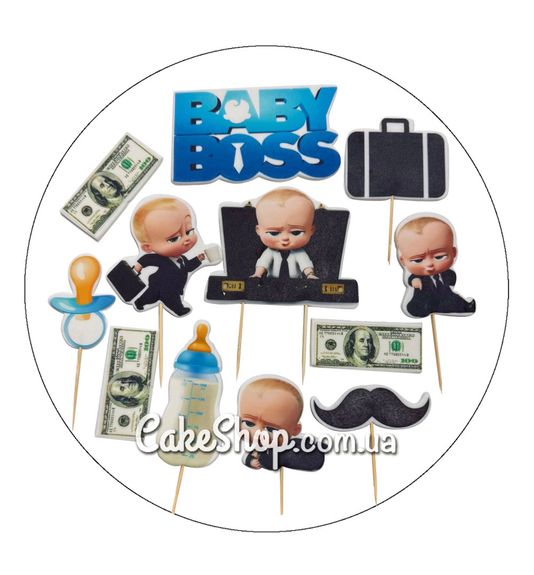 ⋗ Цукрові фігурки топери MAXI Бебі Бос ТМ ДімК купити в Україні ➛ CakeShop.com.ua, фото