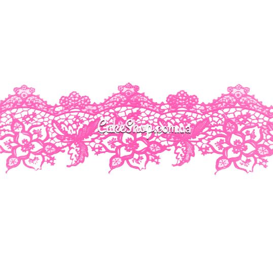 ⋗ Мереживо з айсінгу Slado #15 Рожеве купити в Україні ➛ CakeShop.com.ua, фото