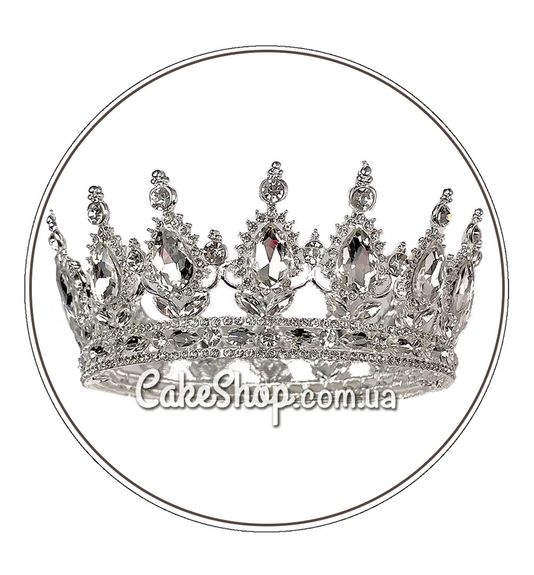 ⋗ Корона Серебро/Бриллиант купить в Украине ➛ CakeShop.com.ua, фото