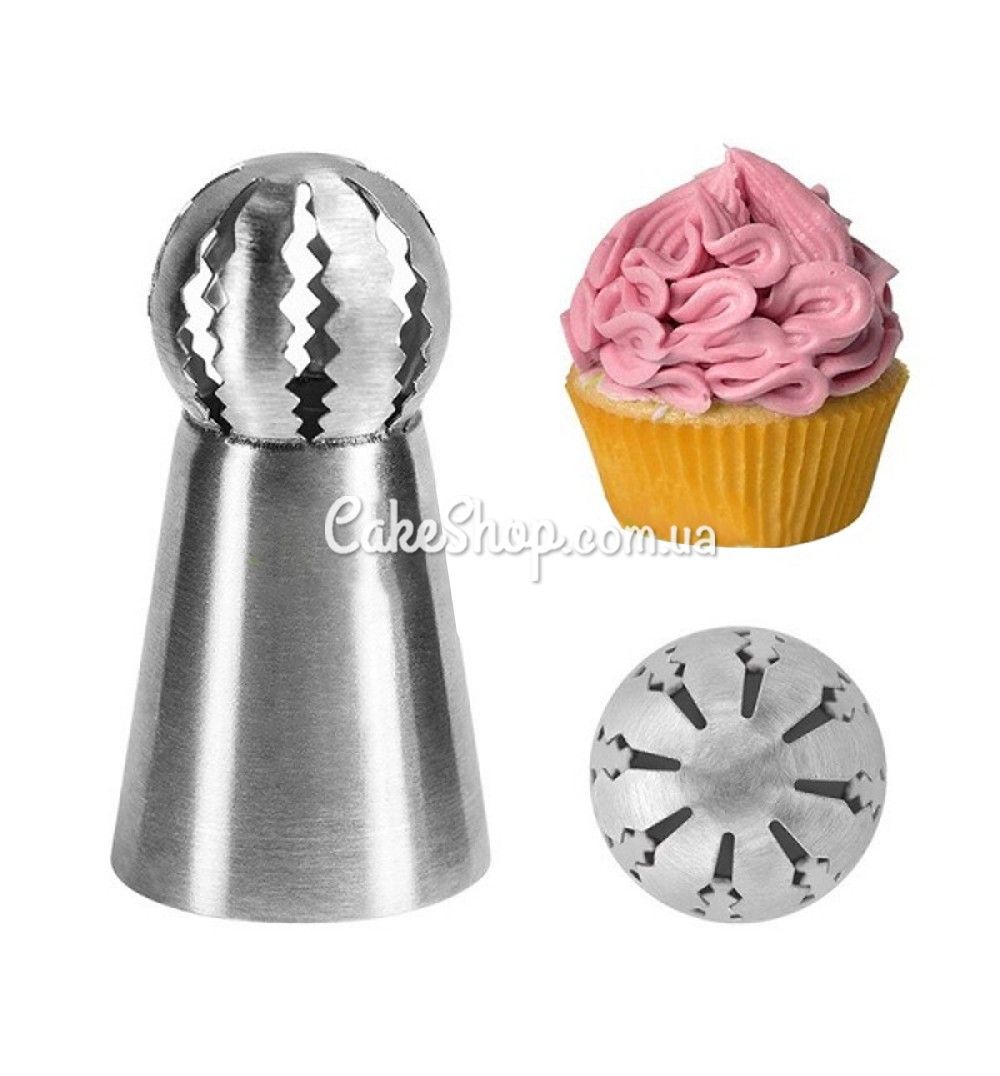 ⋗ Насадка кондитерська Сфера Зигзаг купити в Україні ➛ CakeShop.com.ua, фото