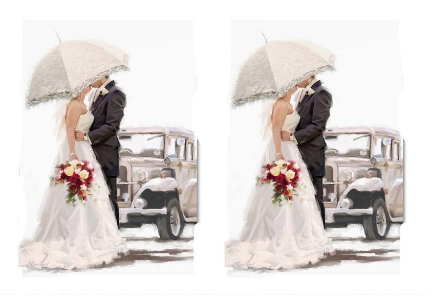 ⋗ Вафельная картинка Свадьба 8 купить в Украине ➛ CakeShop.com.ua, фото