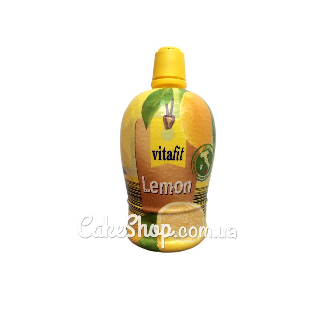 ⋗ Лимонний концентрат Vitafit, 200мл купити в Україні ➛ CakeShop.com.ua, фото