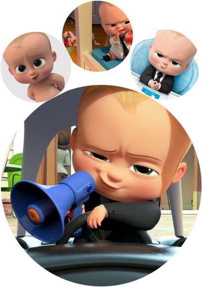 ⋗ Вафельная картинка Беби Босс 6 купить в Украине ➛ CakeShop.com.ua, фото