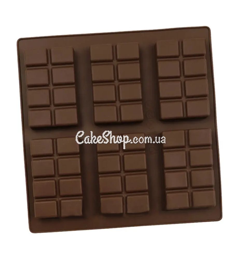 Силиконовая форма Шоколадные плитки 2 - фото