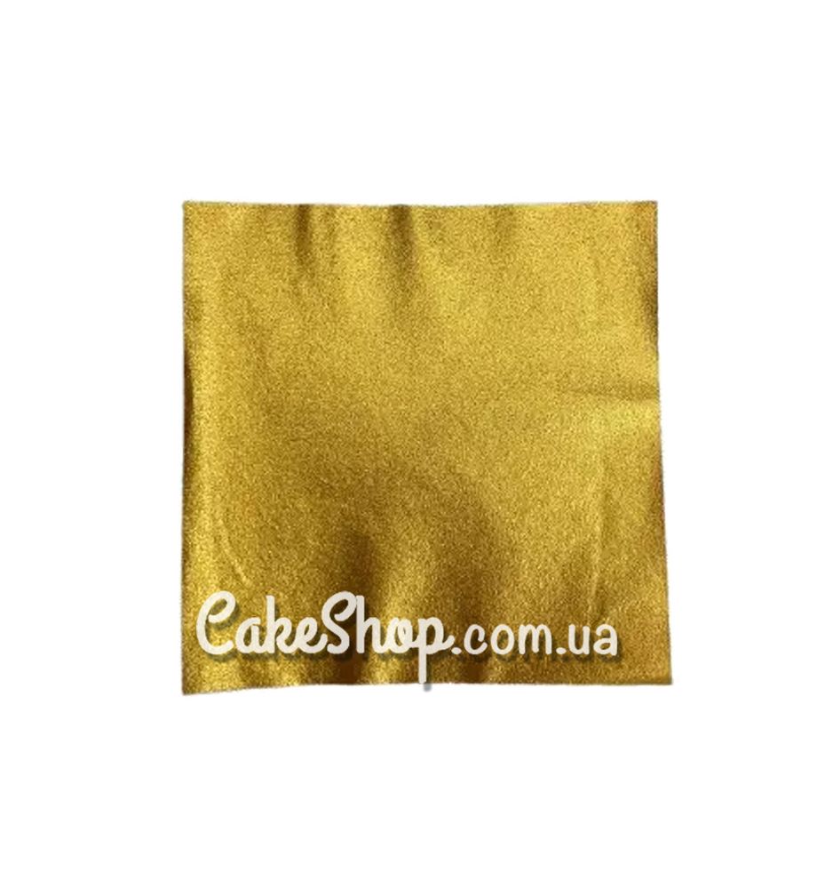 Золото сусальне харчове, поталь Golden touch, 1 шт - фото