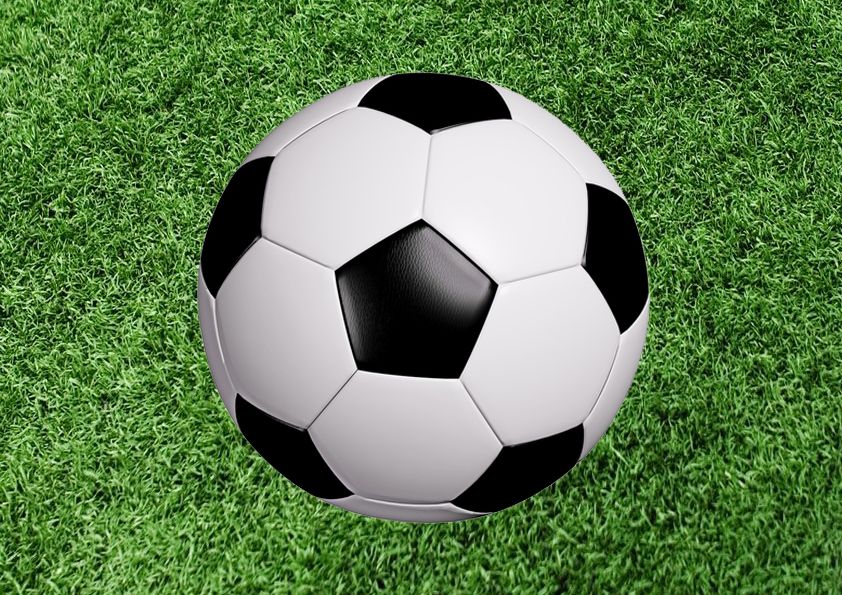 Вафельная картинка Футбольный мяч 2 - фото