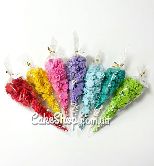 ⋗ Декор Меренга Посыпка в ассортименте, 1 шт ТМ Ириска купить в Украине ➛ CakeShop.com.ua, фото