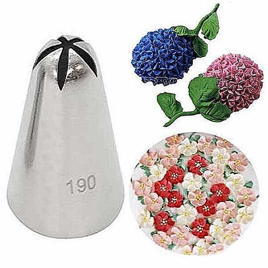 ⋗ Насадка кондитерская Закрытая звезда #190 средняя купить в Украине ➛ CakeShop.com.ua, фото