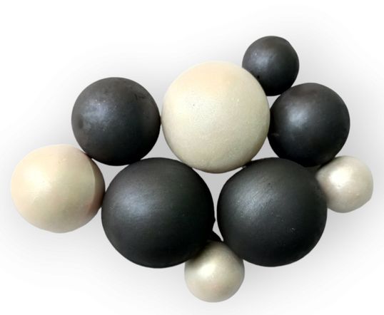 ⋗ Сфера шоколадна IR Біла перлина-чорні блиск купити в Україні ➛ CakeShop.com.ua, фото