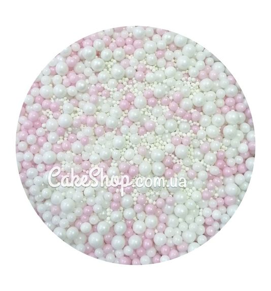 ⋗ Посыпка сахарная ТМ Сладо Перламутровый коктейль, 50г купить в Украине ➛ CakeShop.com.ua, фото