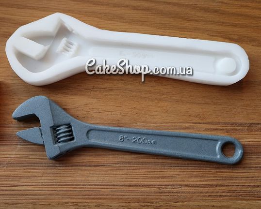 ⋗ Силиконовый молд Разводной ключ 2 купить в Украине ➛ CakeShop.com.ua, фото