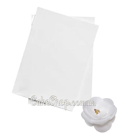 ⋗ Бумага вафельная для цветов, 1 лист купить в Украине ➛ CakeShop.com.ua, фото