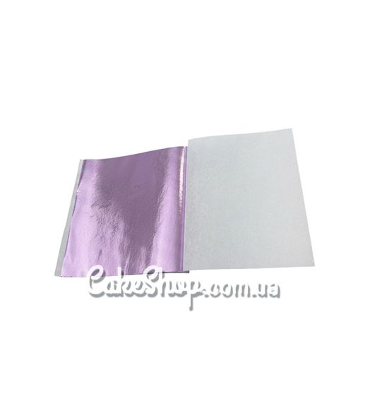 ⋗ Поталь сиреневая 80х85 мм, 5 листов купить в Украине ➛ CakeShop.com.ua, фото