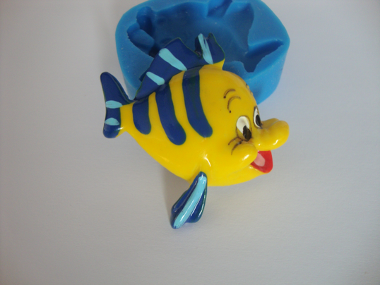 ⋗ Силиконовый молд Рыбка Флаундер купить в Украине ➛ CakeShop.com.ua, фото