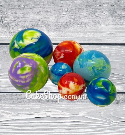 ⋗ Сфера шоколадна SD глянцева Космос купити в Україні ➛ CakeShop.com.ua, фото