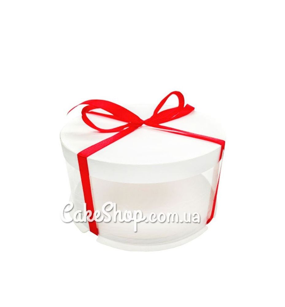 Коробка для торта, квітів, іграшок Тубус d-20, h-20 см - фото