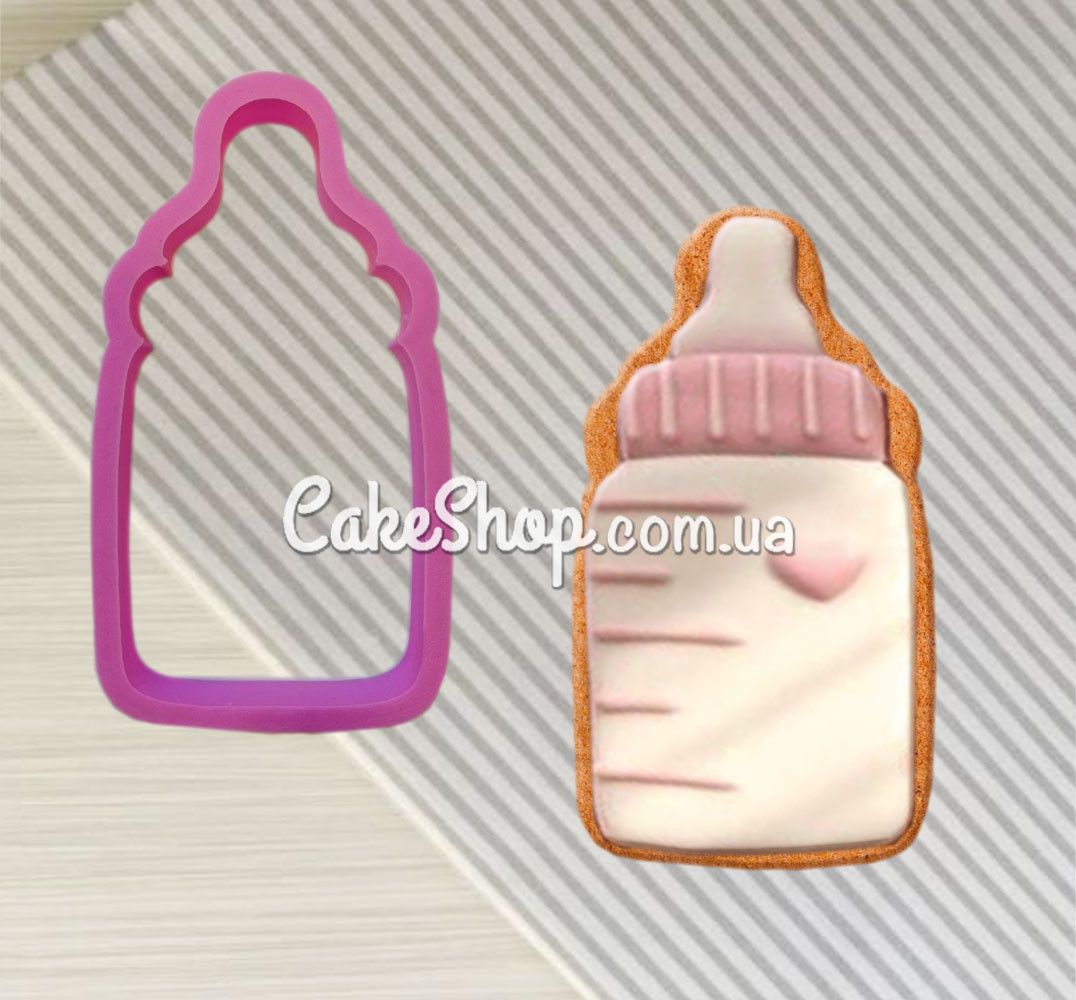 ⋗ Вырубка пластиковая для пряников Детская бутылочка купить в Украине ➛ CakeShop.com.ua, фото