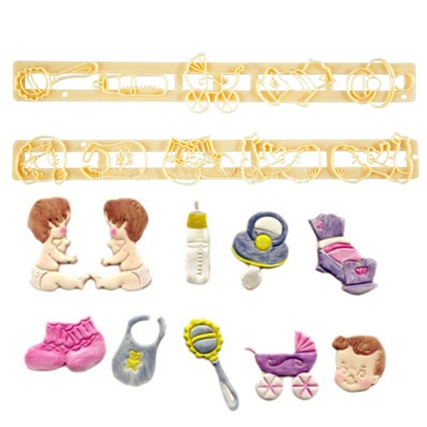 ⋗ Набор резаков для мастики Детский купить в Украине ➛ CakeShop.com.ua, фото
