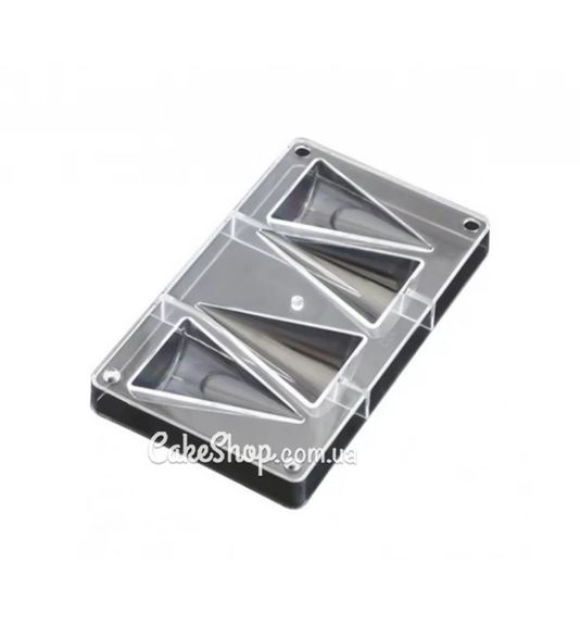 ⋗ Поликарбонатная форма для шоколада Конус, 4 шт купить в Украине ➛ CakeShop.com.ua, фото