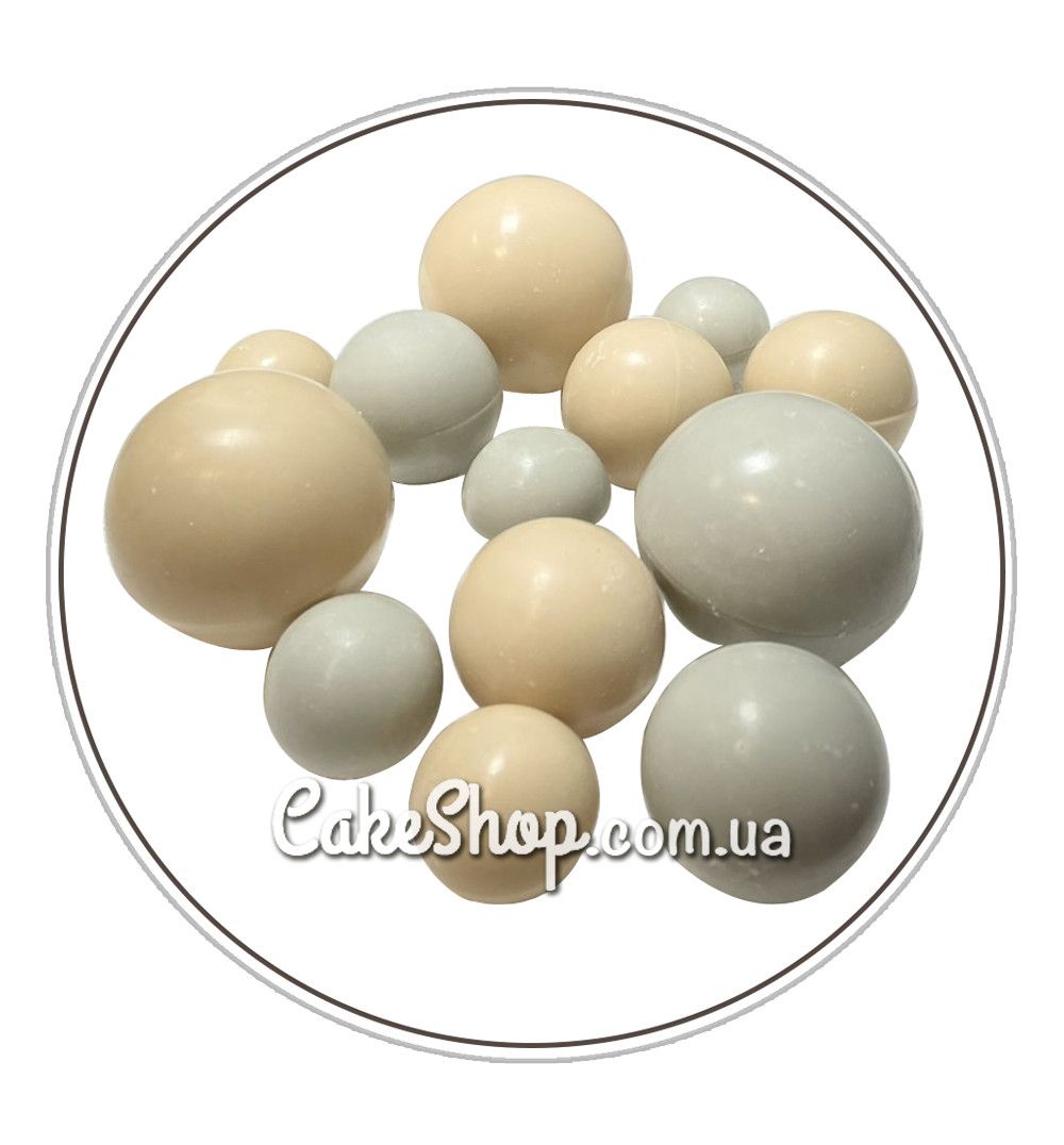 ⋗ Сфера шоколадная ДомК Серая-беж1 купить в Украине ➛ CakeShop.com.ua, фото