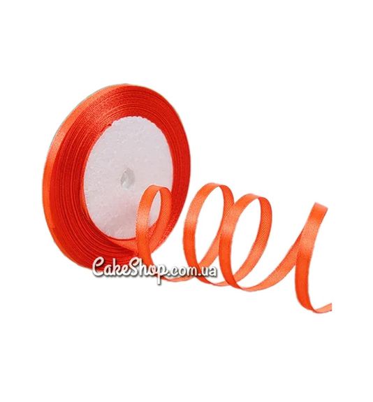⋗ Стрічка атласна Помаранчева купити в Україні ➛ CakeShop.com.ua, фото