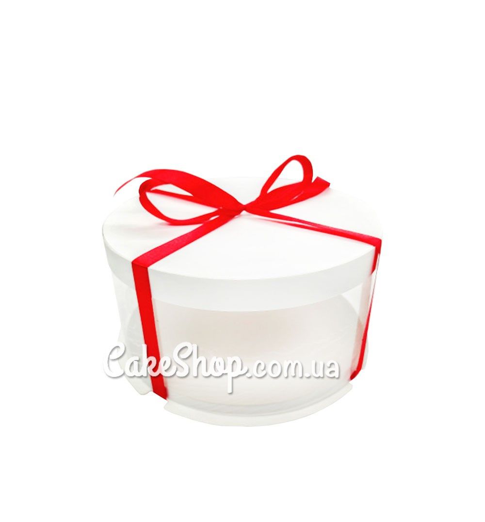 ⋗ Коробка дя торта, квітів, іграшок Тубус d-25, h-25 см купити в Україні ➛ CakeShop.com.ua, фото