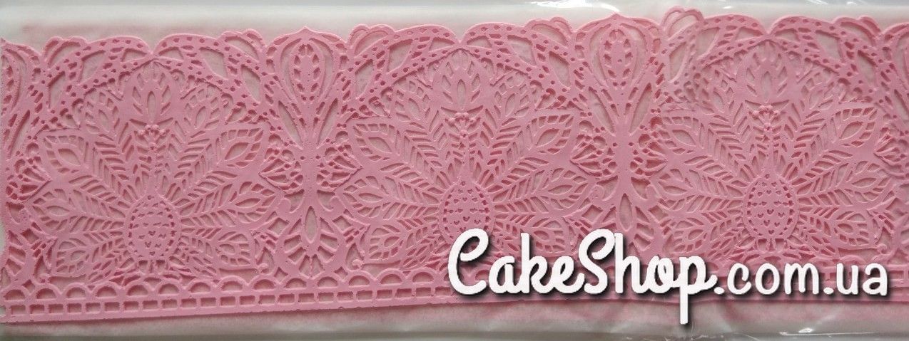 ⋗ Мереживо з айсінгу Slado #02 Рожеве купити в Україні ➛ CakeShop.com.ua, фото