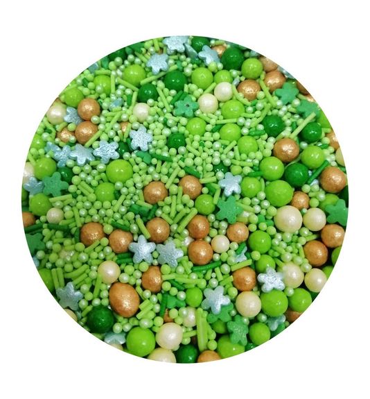 ⋗ Посипка цукрова Перламутровий мікс з перлинами # 10, 50г купити в Україні ➛ CakeShop.com.ua, фото