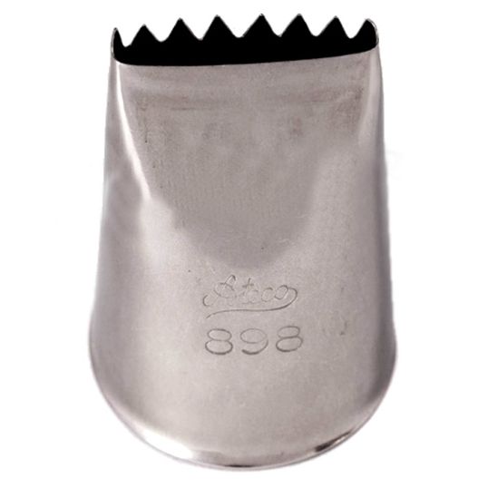 ⋗ Насадка Ateco # 898 для бордюра, большая купить в Украине ➛ CakeShop.com.ua, фото