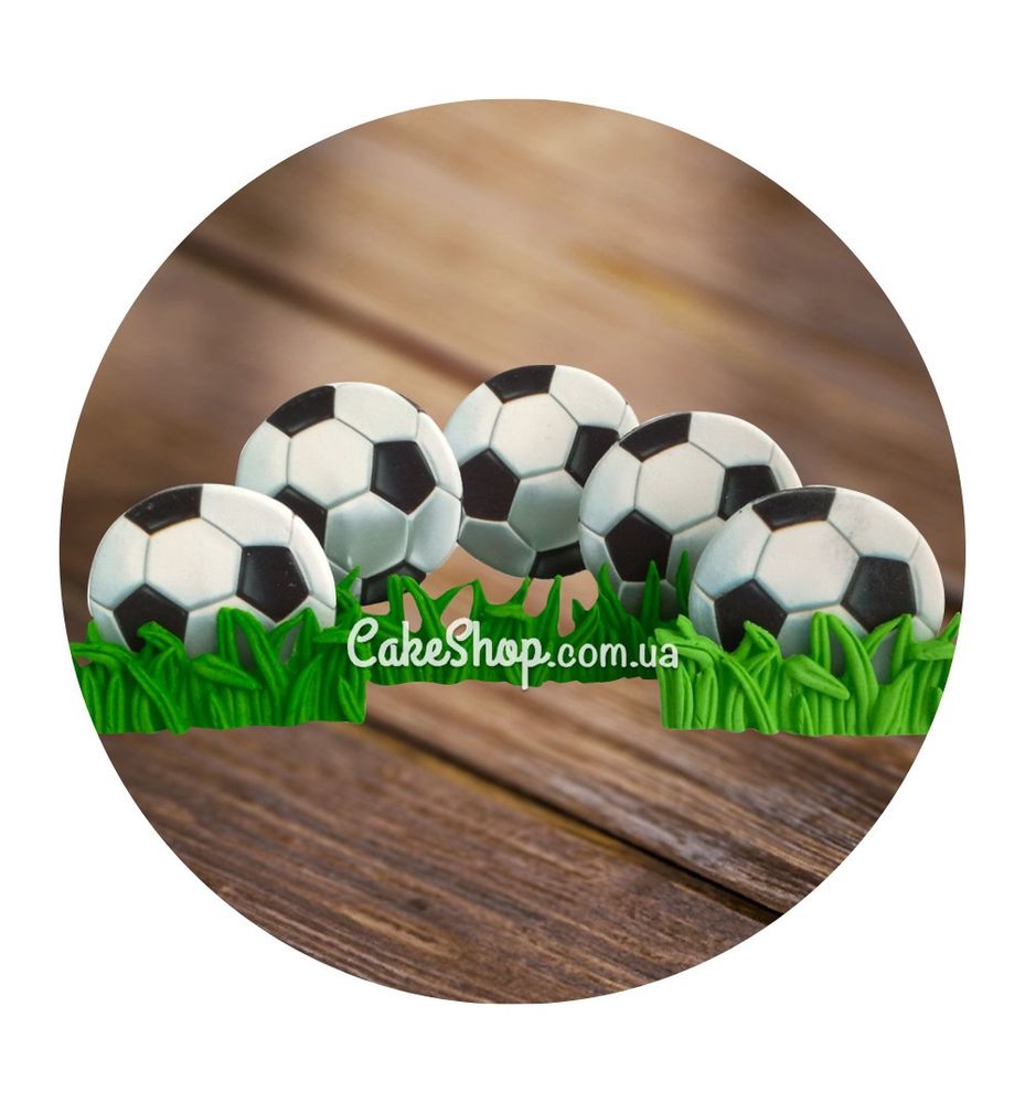 Сахарные фигурки Мячи на траве ТМ Ириска - фото