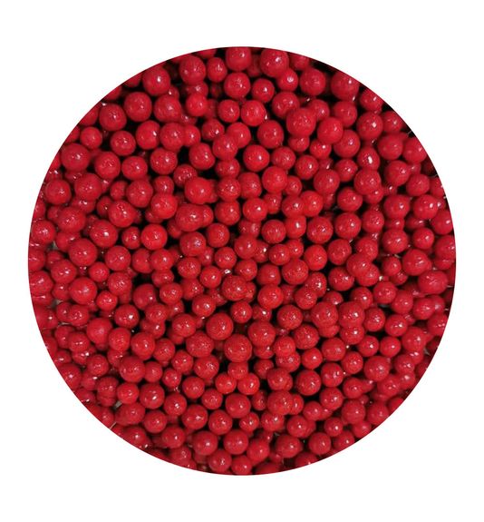 ⋗ Посыпка шарики глянцевые Красные 5 мм, 50 г купить в Украине ➛ CakeShop.com.ua, фото