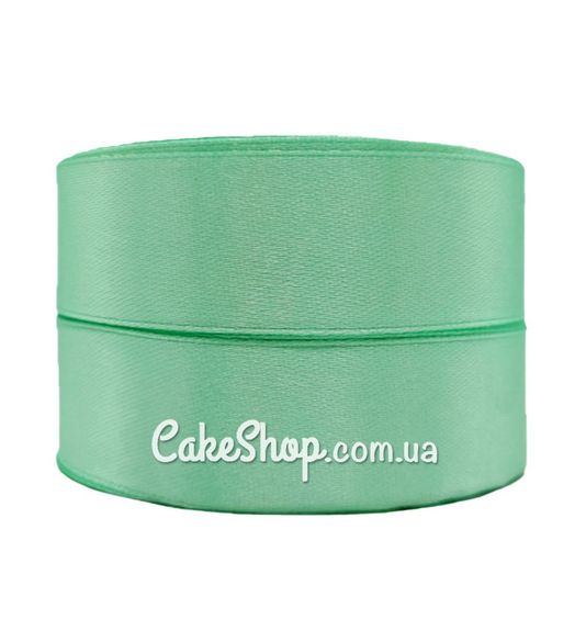 ⋗ Лента атласная Мятная 25 мм купить в Украине ➛ CakeShop.com.ua, фото