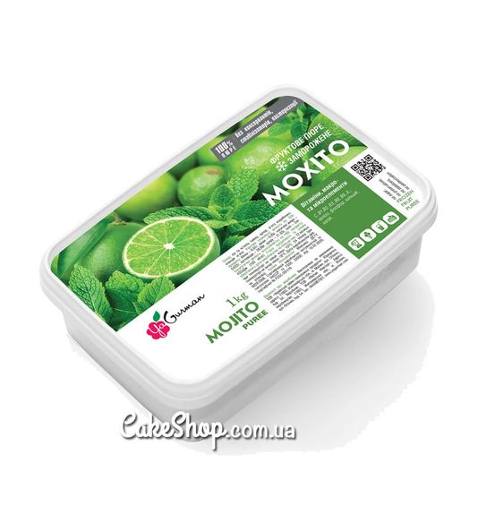 ⋗ Замороженное пюре Мохито без сахара YaGurman, 1 кг купить в Украине ➛ CakeShop.com.ua, фото