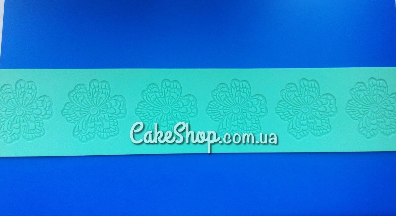 ⋗ Силіконовий килимок для айсінгу Квіти купити в Україні ➛ CakeShop.com.ua, фото
