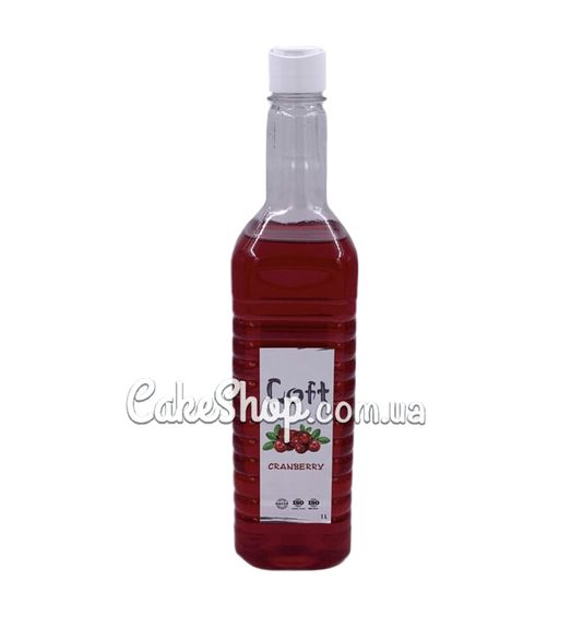 ⋗ Сироп Loft Журавлина, 1 л купити в Україні ➛ CakeShop.com.ua, фото