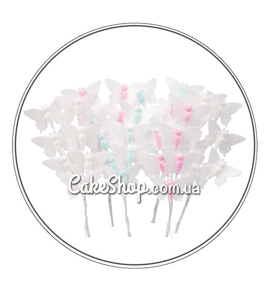 ⋗ Вафельная бабочка ассорти ТМ KD купить в Украине ➛ CakeShop.com.ua, фото