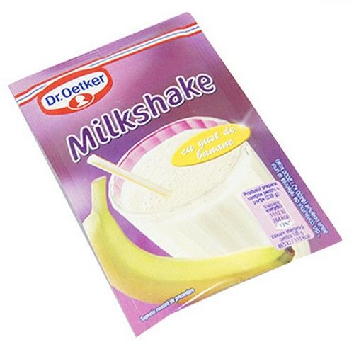 ⋗ Молочний коктейль з банановим смаком Dr.Oetker купити в Україні ➛ CakeShop.com.ua, фото