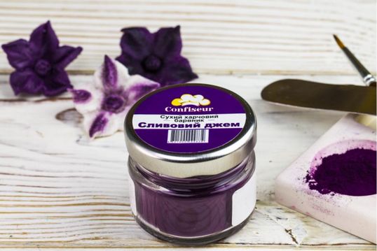 ⋗ Барвник сухий Confiseur Сливовий джем купити в Україні ➛ CakeShop.com.ua, фото