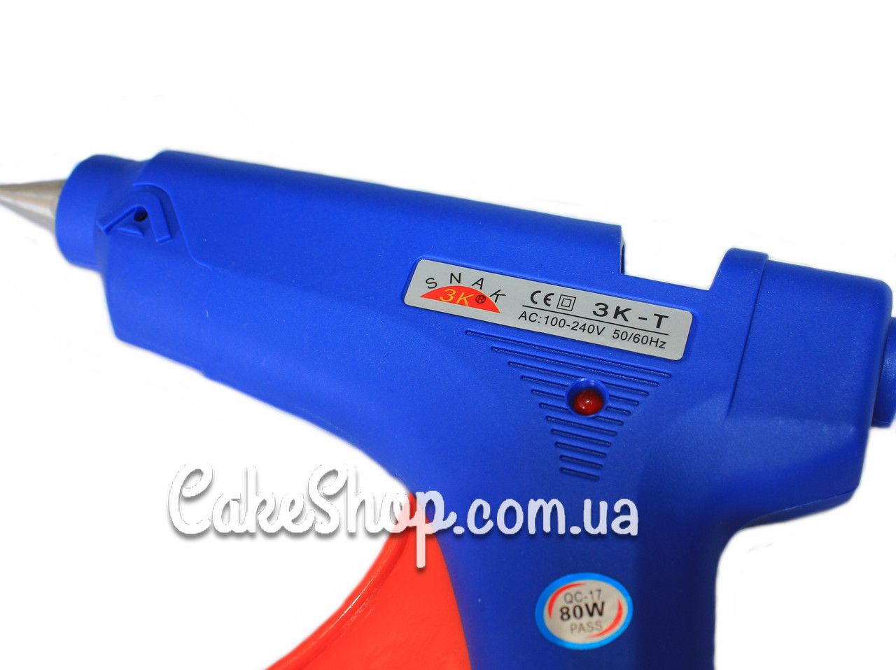 ⋗ Клейовий пістолет Snak (80W, 110-240V), 11mm купити в Україні ➛ CakeShop.com.ua, фото