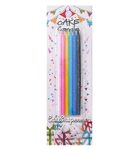 ⋗ Свічки тортові Веселка купити в Україні ➛ CakeShop.com.ua, фото