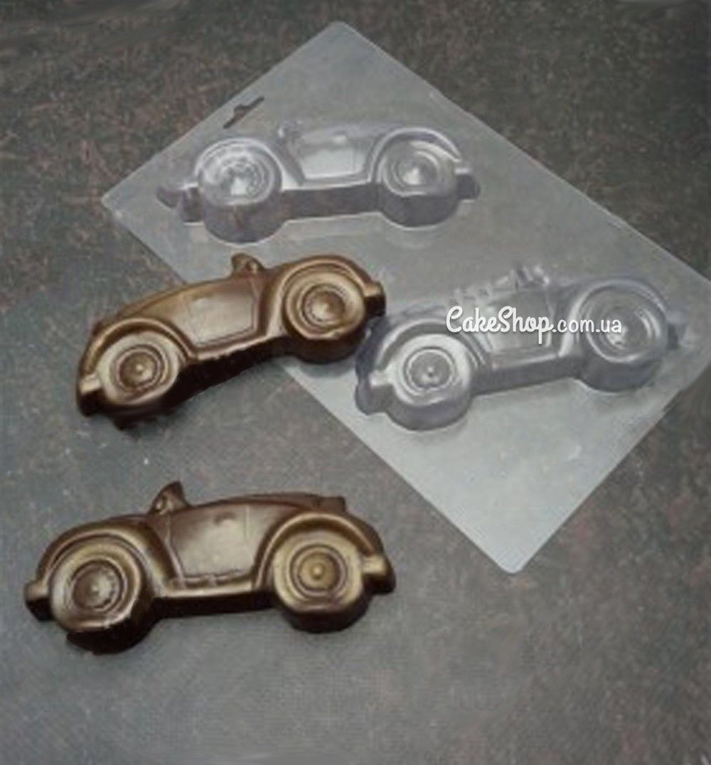 ⋗ Пластиковая форма для шоколада Ретро авто 3Д купить в Украине ➛ CakeShop.com.ua, фото