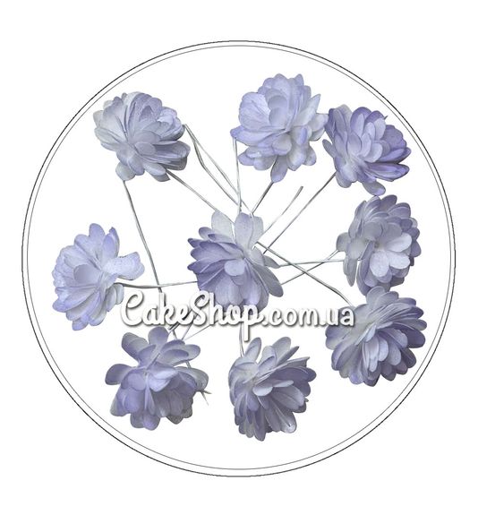 ⋗ Вафельный цветок Хризантема сиреневая 9 шт ТМ Сладо купить в Украине ➛ CakeShop.com.ua, фото