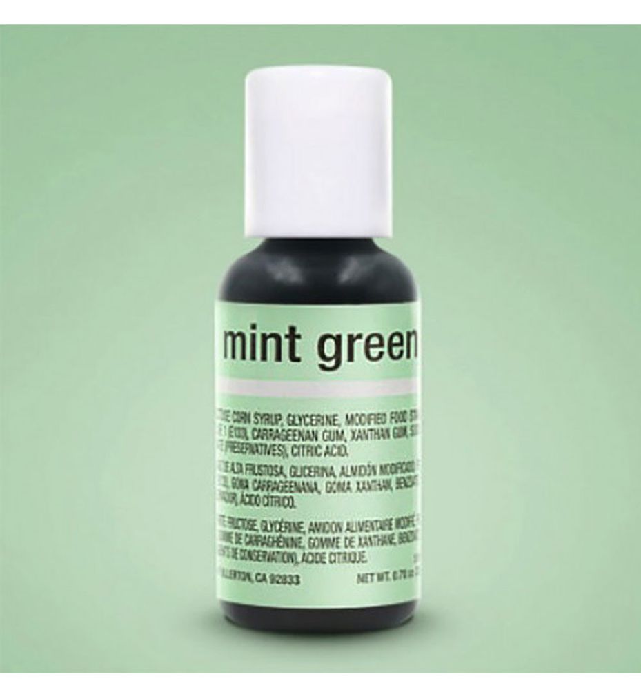 Гелевий барвник Chefmaster Liqua-Gel Mint Green - фото