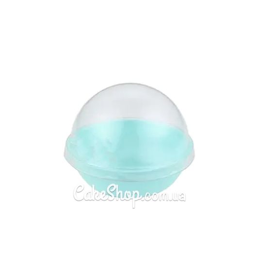 ⋗ Упаковка для Мотти купольная бирюзовая, 5 шт купить в Украине ➛ CakeShop.com.ua, фото