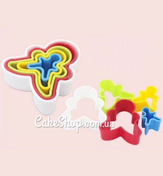 ⋗ Набір вирубок Пряниковий чоловічок купити в Україні ➛ CakeShop.com.ua, фото